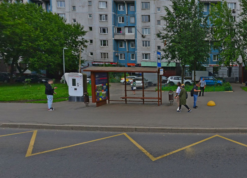 Остановка автобуса